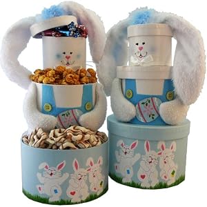 Somebunny Special Easter Gift Tower ** BLUE **