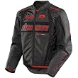 Icon Arc Suzuki Men's Textile Road Race Motorcycle Jacket - Black