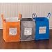 Gaiam Folding Recycling Bags (Color Coded) Set of 3 (Paper, Glass, Cans)
