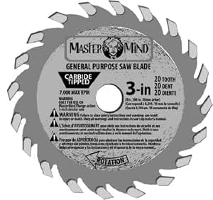 MasterMind 800345 Compact Precision 3-Inch Tungsten Carbide Tip