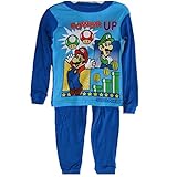 Angry Birds Little Boys Black Cartoon Printed Long Sleeved 2 Pc Pajama Set 4-6