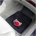 Arkansas Razorbacks Black 2-Piece Vinyl Car Mat Set
