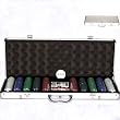 Aluminum Case Poker Set, 500 pc., 11.5g suited chips