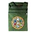 Om Mani Padme Hum Cotton Canvas Bag ~ Green