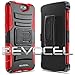 Evocel HTC One A9 Case, [Generation Series] Belt Clip Holster, Kickstand, HD Screen Protector, Dual Layer for HTC One A9, Red (EVO-HTCA9-AB203)