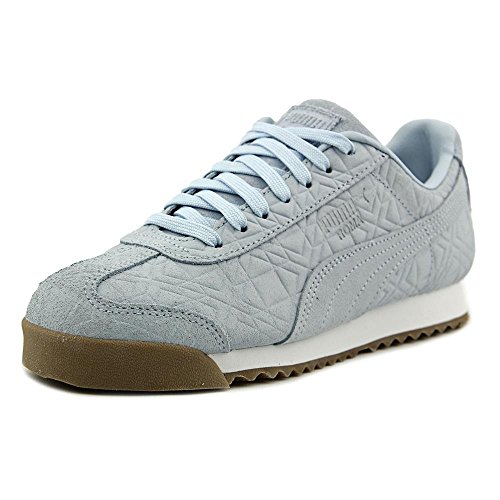Puma Roma Emboss Forest Wn's Women Round Toe Synthetic Blue Sneakers