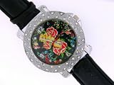 Lotus Flower/water Lily ,Movt Made By Seiko Epson