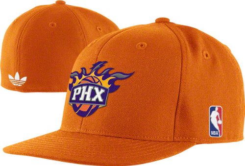 Phoenix Suns adidas Originals Classic Flat Brim Fitted Hat