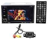 Package: Boss BV9354 6.2 In Dash Double Din DVD/MP3/CD Receiver With Touchscreen Monitor w/ USB + Rockville RMC2 Easy Mount Rear View Backup Camera