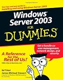 Windows Server 2003 for Dummies