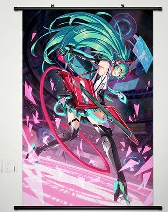 Home Decor VOCALOID Hatsune Miku 23.6x35.4 Inches -485