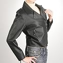 Cruzer Women's Leather Motorcycle Jacket - Misses & Petite
