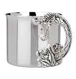 Reed & Barton Silver Plate Giraffe Baby Cup