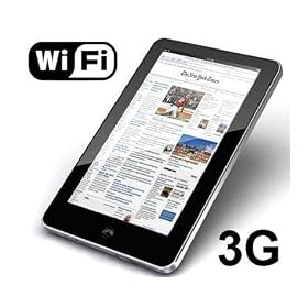 7 inch Android 2.2 Resistive 2 Piont Touchscreen Tablet PC Google 3G WiFi MID 4GB capactiy (Silver... by