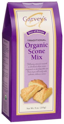 Garvey's Organic Traditional Scone Mix, 9-Ounce Boxes (Pack of 6)