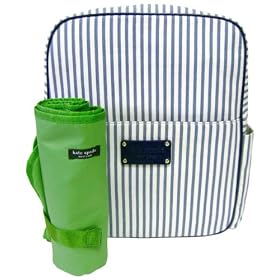 Kate Spade Ticking Stripe Fred Baby Bag