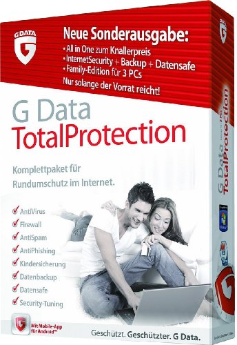 G Data TotalProtection 2012 - 3 PC