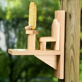 Songbird Essentials SEWF2020 Chair and Table Squirrel Feeder