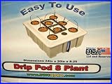 Drip PodTM DWC Hydroponic 8 Plant System