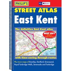 Philip's Street Atlas East Kent