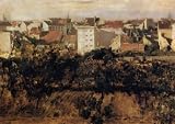 Adolf Friedrich Erdmann of Menzel (Berlin, Friedrich town houses in the rear Ritterstrasse ( 