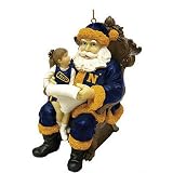 Navy Midshipmen NCAA Wishlist Santa Ornament