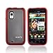 OEM Samsung Galaxy S Fascinate SCH-I500 Dual Cover Case (Red/Clear)