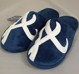 Atlanta Braves MLB Big Logo Hard Sole Slide Slippers
