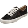 FRYE Women's Kira Low Top Casual Sneaker,Black,6.5 M US