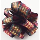 Offray Fire Wired Edge Ribbon, 1 1/2