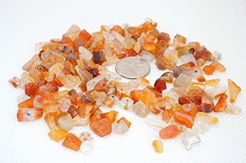 RED AGATE 4-10mm Gemstone Nugget Chip Loose Beads Birthstone Jewelry Making (Pack of 40 Gram)