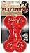 SPOT Play Strong Bone- Durable TPR Long Lasting Dog Chew for Aggressive Chewers, Hole for Treats, Virtually Indestructible Toy for Small and Medium Dogs & Puppies - 4.5 inch