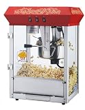 8oz Antique 1900 design by TOPS POPCORN Machine Maker – Red