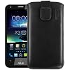 mumbi ECHT Ledertasche Asus Padfone 2 Tasche Leder Etui - Lasche mit R�ckzugfunktion Ausziehhilfe