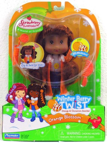 Orange Blossom Strawberry Shortcake Winterberry Twist Doll Play Set
