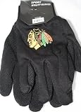 Chicago Blackhawks NHL Team Work Gloves