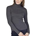 Merona&reg; Women's Ribbed Turtleneck Sweater - Grey