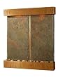 Lightweight NSI Slate Nojoqui Falls Double Fountain Patina Copper By Bluworld