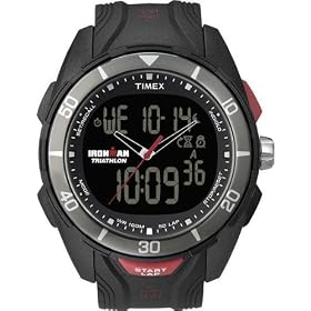 Timex - T5K399 SU - Ironman 50 Lap Dual Tech - Montre homme - Quartz analogique et digital - Bo�tier et bracelet r�sine