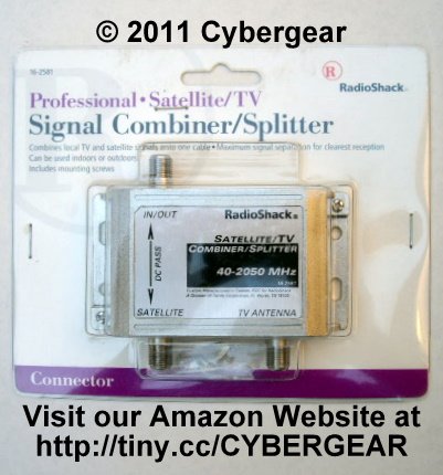 Radio Shack Professional Satellite/TV Signal Combiner/Splitter Radio Shack Professional Satellite/TV Signal Combiner/Splitter