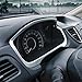 Kust Ybt71111w Car Dashboard Cover, Dashboard Chrome Trim fit for Honda 2015 2016 CRV, Pack of 1 Piece of Chrome ABS Plating Material Dashboard Trim