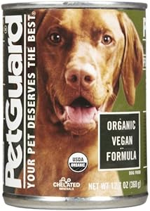 PetGuard Organic Vegan Entree - Adult - 12x12.7oz