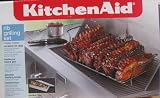 KitchenAid 4 Piece Rib Grilling Set with Rack, Smoker Box, Basting Brush, BBQ Sauce Cup Reviews 513sZYt4F7L. SL160 KitchenAid 4 Piece Rib Grilling Set with Rack, Smoker Box, Basting Brush, BBQ Sauce Cup Reviews