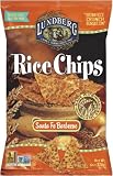 Lundberg Rice Chips Made with Organic Grains, Santa Fe Barbeque, 6-Ounce Bags (Pack of 12)