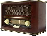 Produkt-Bild: Soundmaster NR 945 Nostalgie-Radio (UKW-/MW-Tuner) f&uuml;r Netz- und Batteriebetrieb