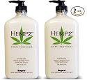 Hempz Herbal Moisturizer 18 Oz 2 Pack Tanning Lotion