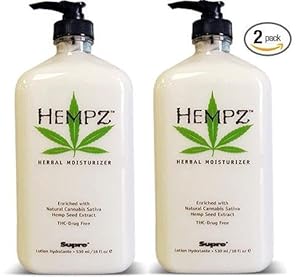 Hempz Herbal Moisturizer 17 Oz 2 Pack