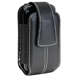 Universal PDA Case with Rotating Belt Clip. Fits many PDA phones including: Samsung Blackjack i607, IP-830w, a727 / Treo 650, 700wx / Blackberry 7130e, 7100i and Sprint Mogul HTC 6800. Free Shipping automatically applied at checkout!