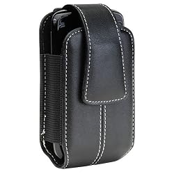 Universal PDA Case with Rotating Belt Clip. Fits many PDA phones including: Samsung Blackjack i607, IP-830w, a727 / Treo 650, 700wx / Blackberry 7130e, 7100i