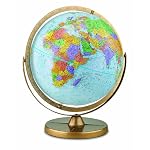 Pioneer 12 Topographic Desk Globe